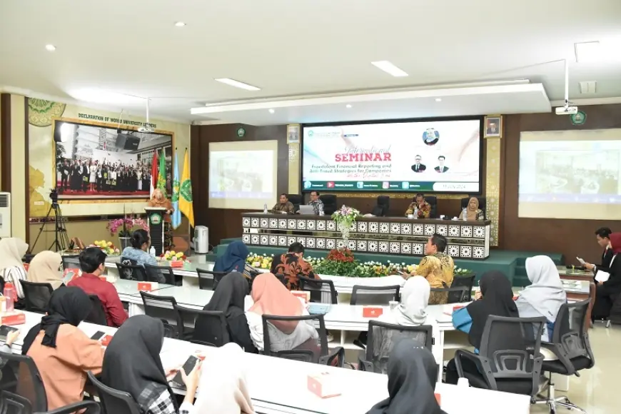 Prodi Akuntansi FEB UNISMA Gelar Seminar Internasional Fraudulent Financial Reporting dan Anti-Fraud Strategies dan Penandatanganan MOU