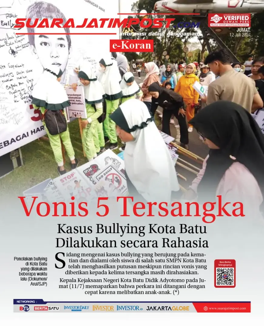 eKoran, Edisi Jumat, 12 Juli 2024