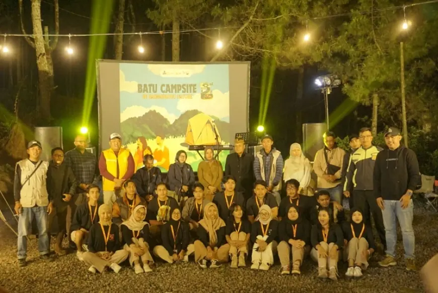 Batu Campsite Rayakan Anniversary Kolaborasi dengan Axiomatic Creative Ilmu Komunikasi UMM