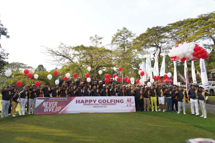 Jelang HUT Ke-63, Bank Jatim Tandai dengan Open Golf Tournament 2024