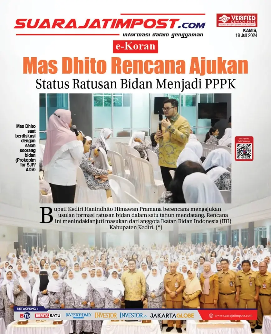 eKoran, Edisi Kamis, 18 Juli 2024