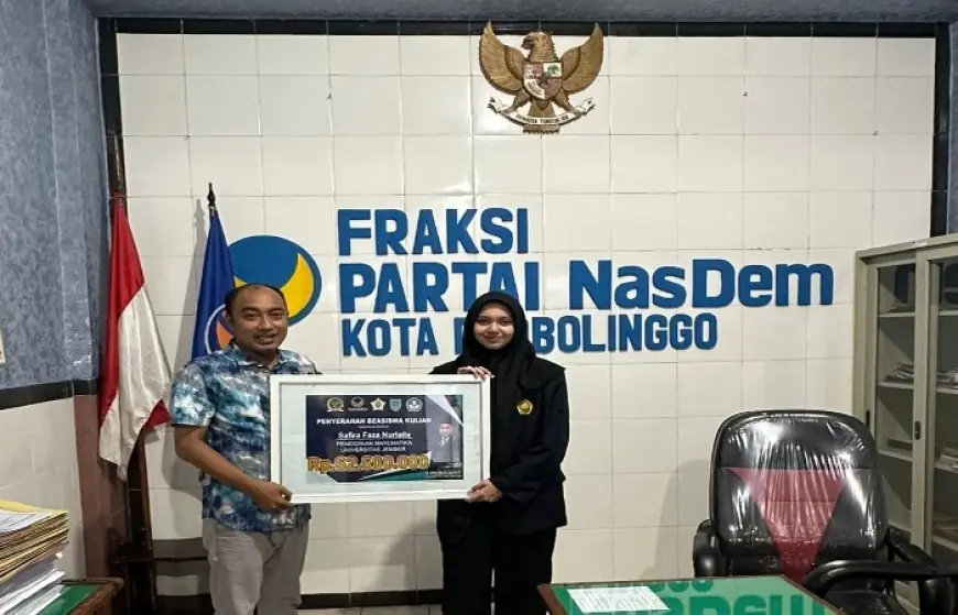 Fraksi Nasdem Kota Probolinggo Tuntaskan Penyaluran KIP untuk 20 Mahasiswa yang Akan Kuliah