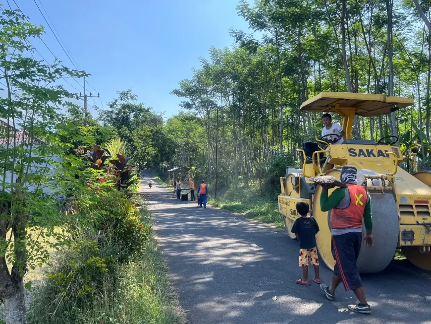 Sempat Viral, Jalan Penghubung Di Desa Ketanireng Pasuruan Akhirnya Diperbaiki