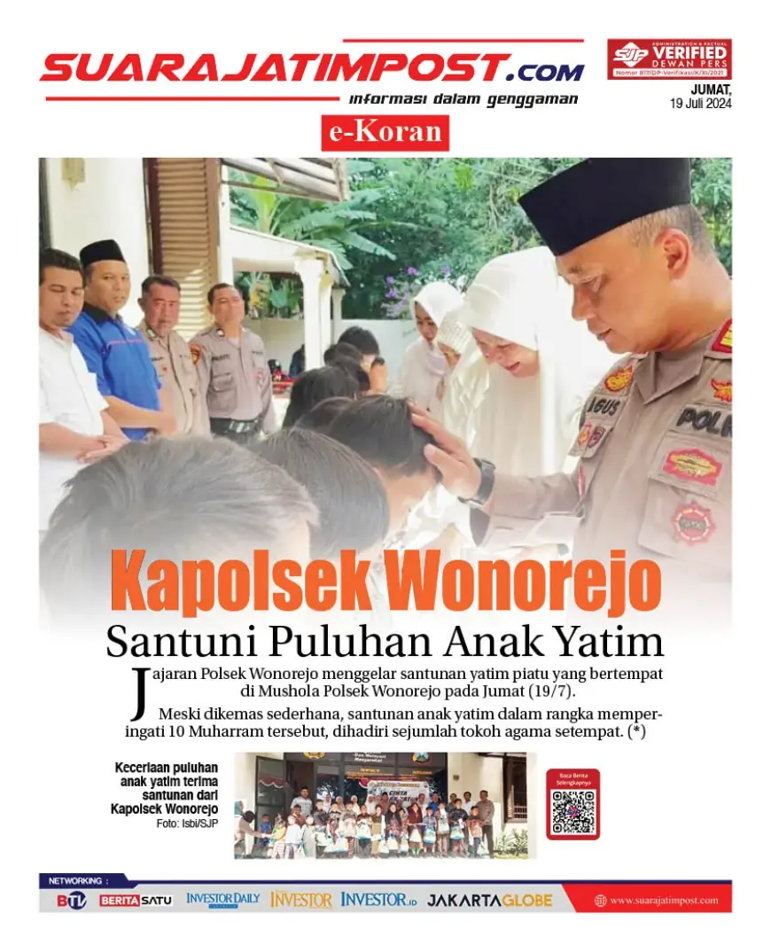 eKoran, Edisi Jumat, 19 Juli 2024