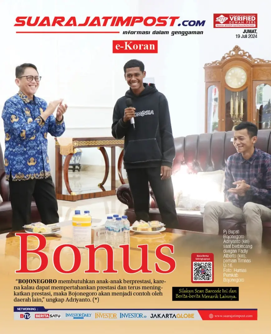 eKoran, Edisi Jumat, 19 Juli 2024