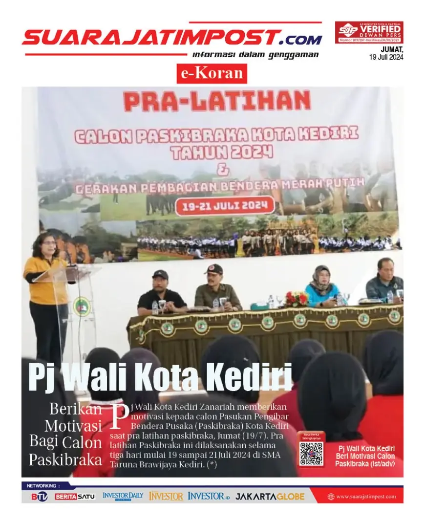 eKoran, Edisi Jumat, 19 Juli 2024