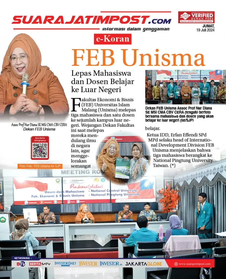 eKoran, Edisi Jumat, 19 Juli 2024