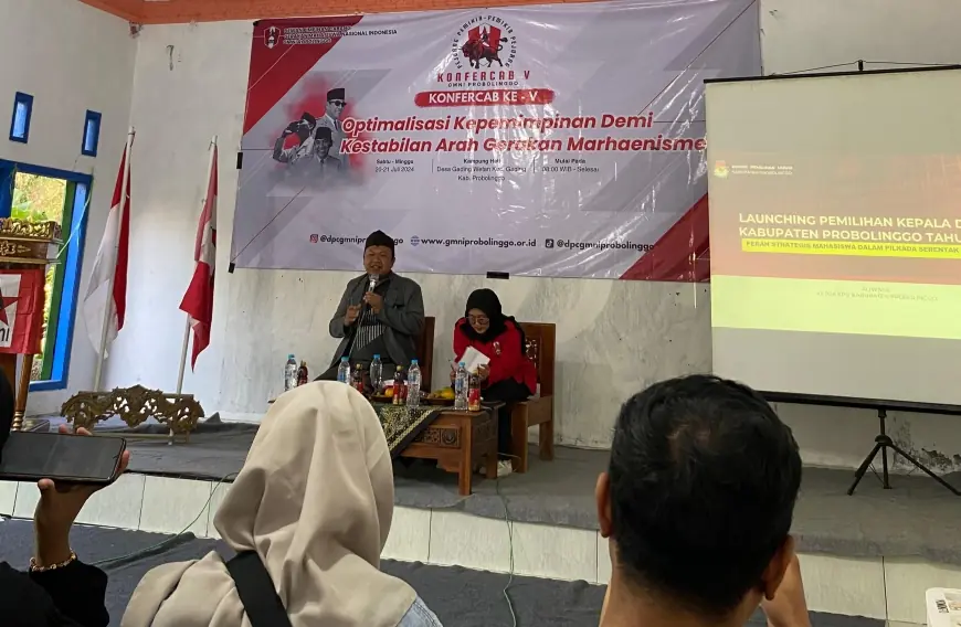 Hadiri Konfercab GMNI, Ketua KPU Probolinggo Ingatkan Pentingnya Partisipasi Mahasiswa dalam Pilkada 2024