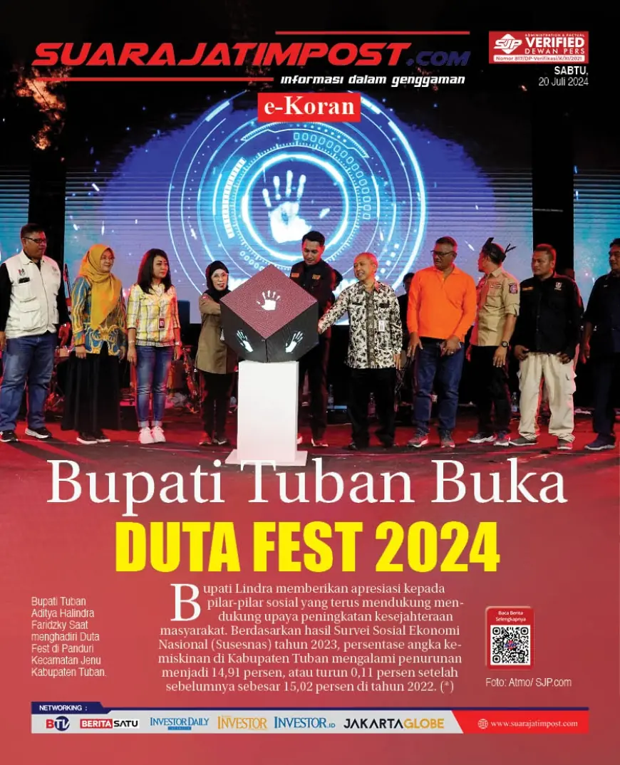 eKoran, Edisi Sabtu, 20 Juli 2024