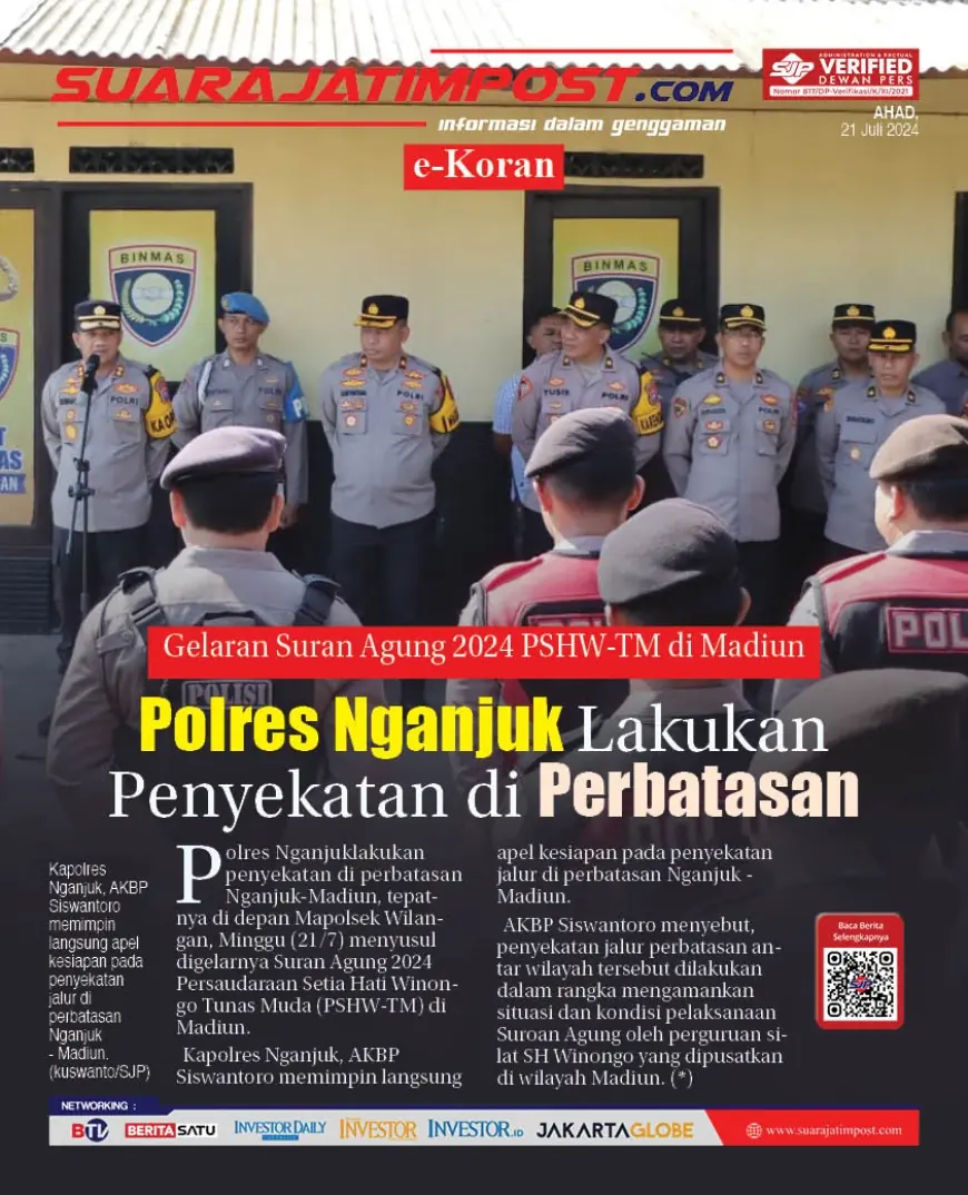 eKoran, Edisi Ahad, 21 Juli 2024