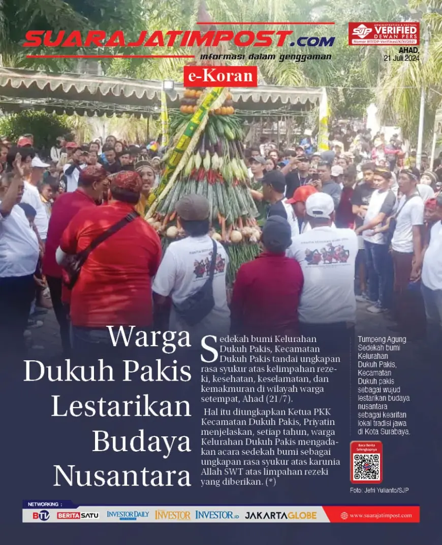 eKoran, Edisi Ahad, 21 Juli 2024