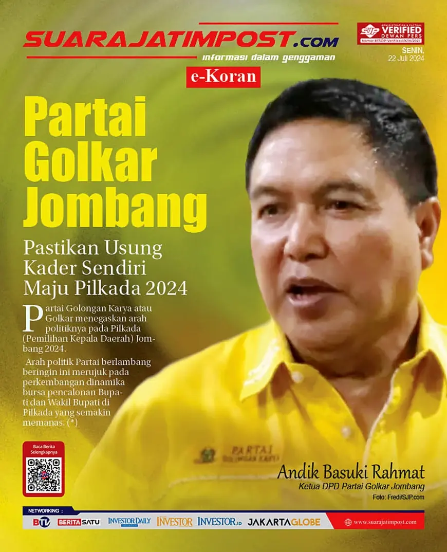 eKoran, Edisi Senin, 22 Juli 2024