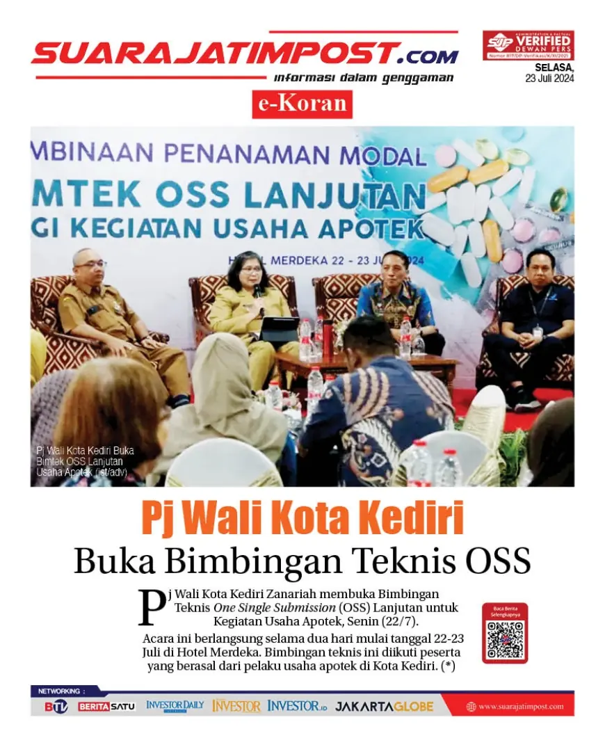 eKoran, Edisi Selasa, 23 Juli 2024