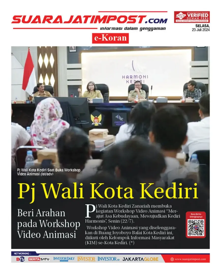 eKoran, Edisi Selasa, 23 Juli 2024