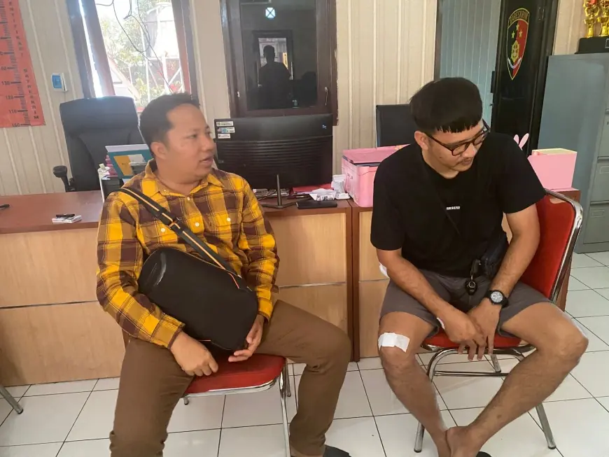 Terlilit Kabel, Ayah dan Anak di Jember Jatuh Dari Motor