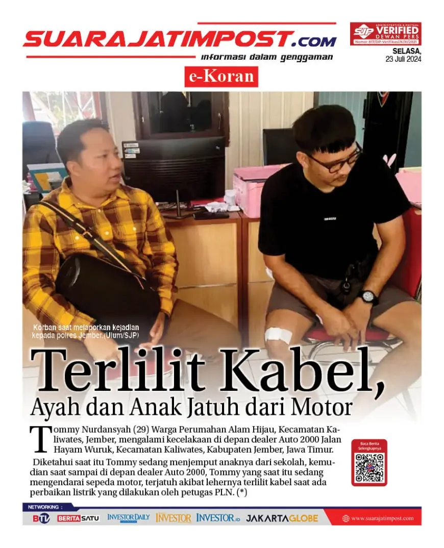 eKoran, Edisi Selasa, 23 Juli 2024