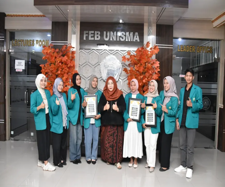 Tim Mahasiswa FEB Unisma Borong 3 Penghargaan Bergengsi Internasional 