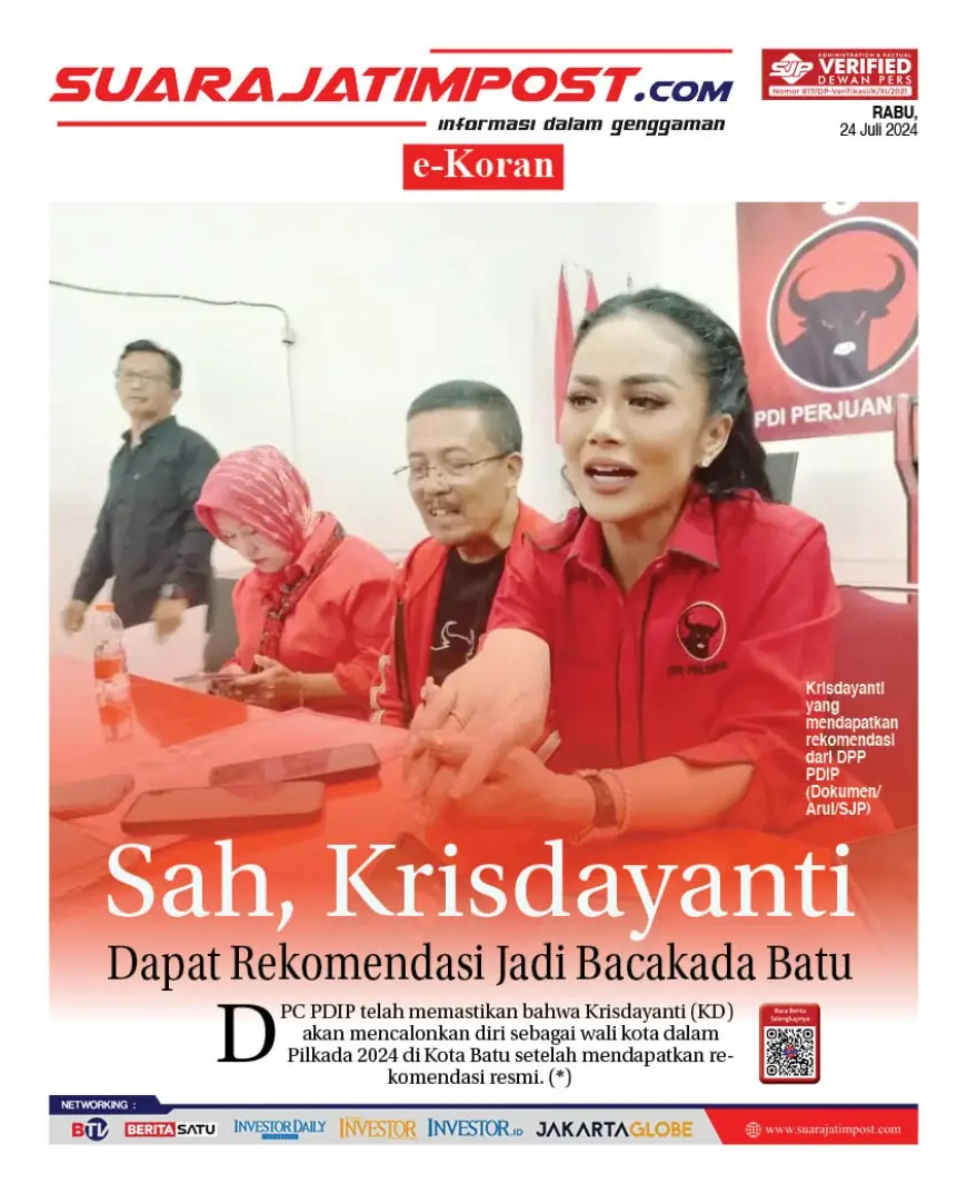 eKoran, Edisi Rabu, 24 Juli 2024