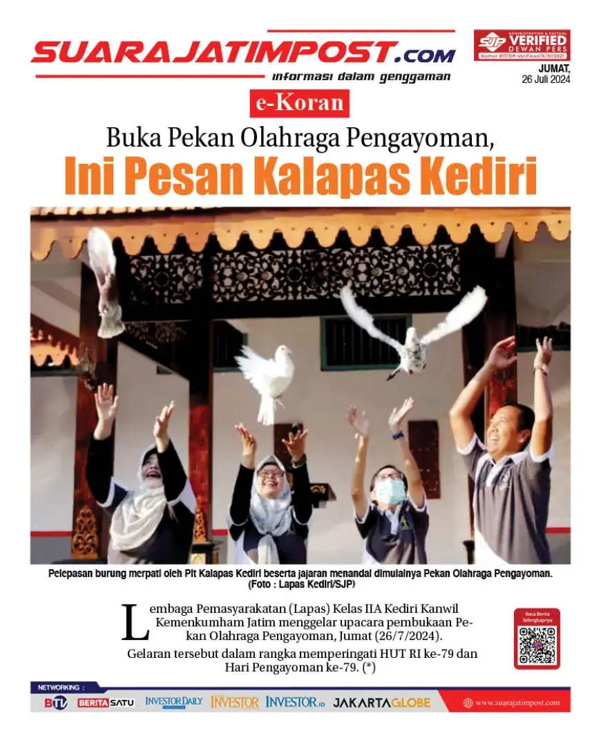 eKoran, Edisi Jumat, 26 Juli 2024