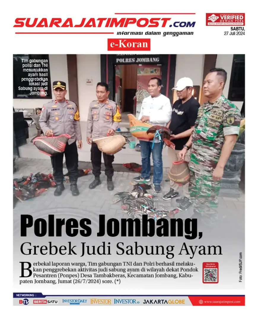 eKoran, Edisi Sabtu, 27 Juli 2024