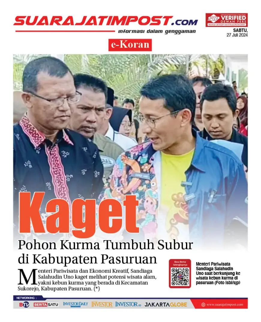 eKoran, Edisi Sabtu, 27 Juli 2024