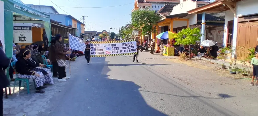 Desa Baleturi Nganjuk Peringati 1 Muharram dengan Karnaval Budaya