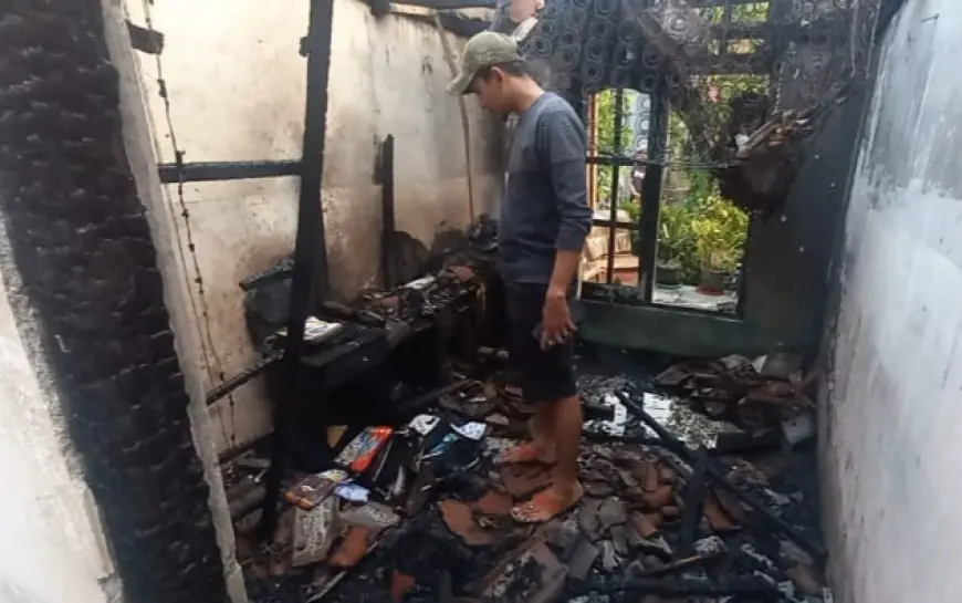 Rumah Ludes Terbakar, Warga Di Jombang Rugi Ratusan Juta