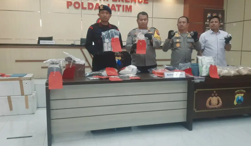 Polda Jatim Tangkap Penjual Bahan Peledak