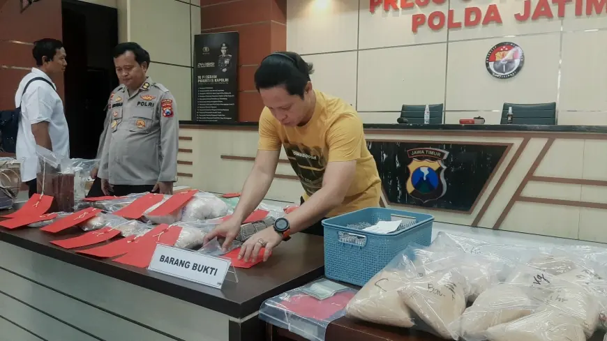 Polda Jatim Tangkap Penjual Bahan Peledak