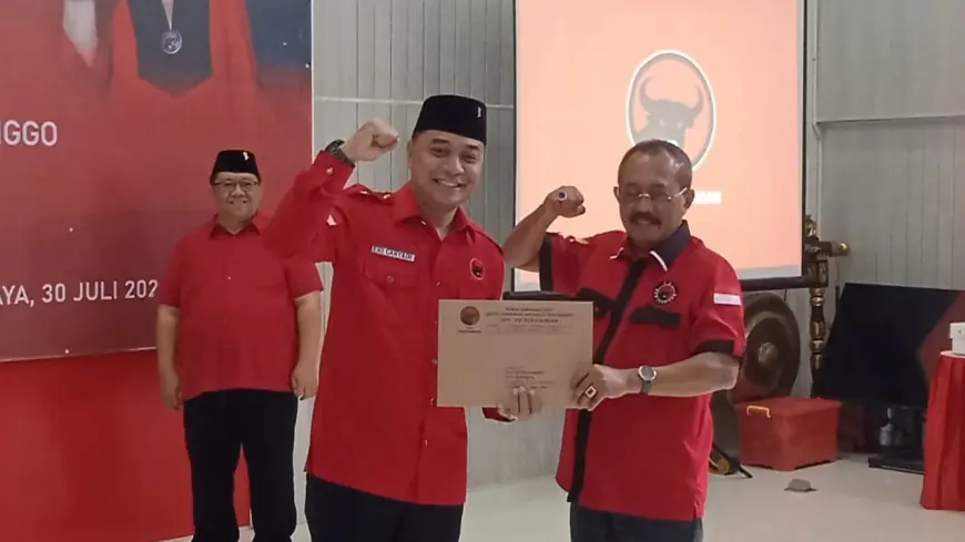 Penyerahan Rekomendasi DPP PDIP Pada 7 Paslon Bacakada Pilkada Serentak 2024