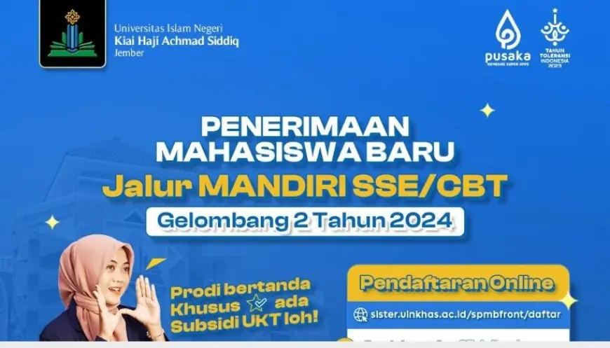 Ayo Gabung Bersama UIN KHAS Jember! Subsidi UKT Diberikan Ke Mahasiswa Baru