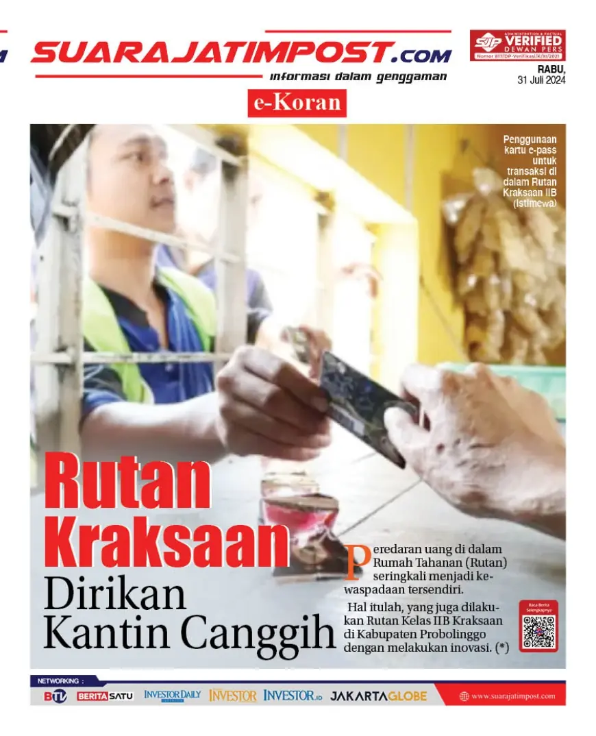 eKoran, Edisi Rabu, 31 Juli 2024