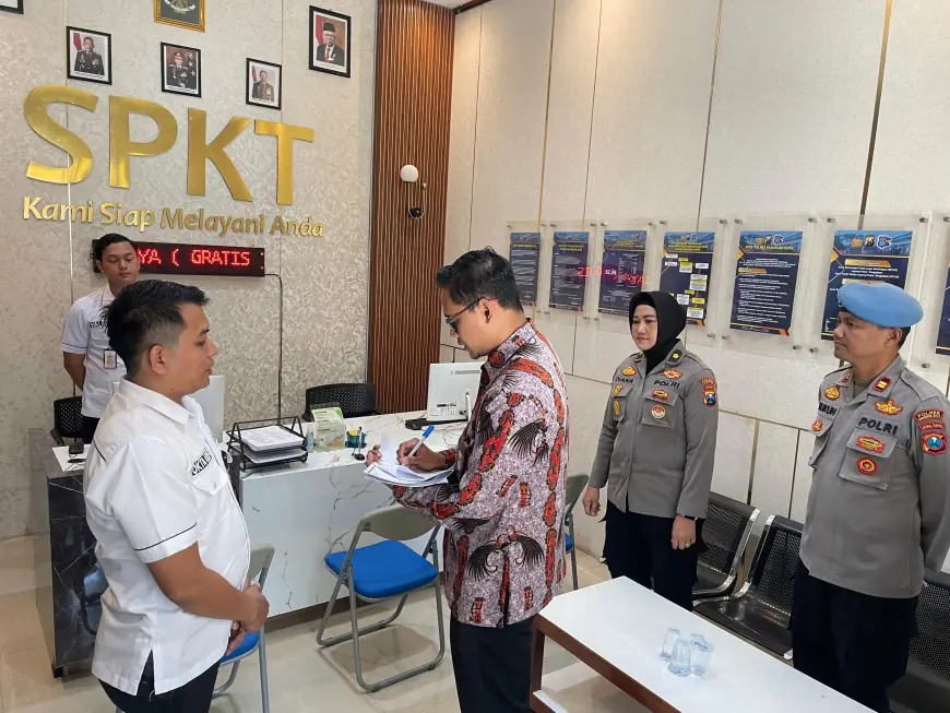 Polres Pasuruan Kota Dapat Kunjungan Ombudsman Tinjau Layanan