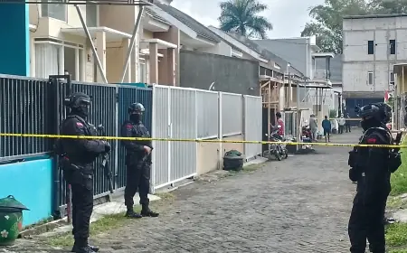 3 Terduga Teroris di Kota Batu Diamankan Malam Hari