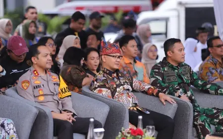 Segendang Sepenarian, Pj Wali Kota dan Kapolres Tegaskan Kemanan Kota Batu Tanggung Jawab Bersama
