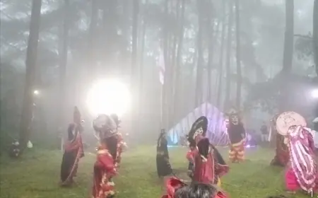 Suasana Alam Terbuka, Komunitas Banyu Netes Tunjukan Seni Budaya