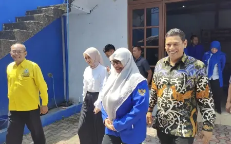 Golkar dan PAN Bertemu, Sepakat Bersaing Sehat di Pilkada Kota Kediri