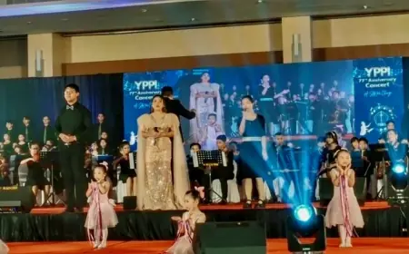 Siswa Didik NSA Tampil Berkarya di Bidang Musik dan Seni Tandai Napak Tilas 77 Tahun YPPI