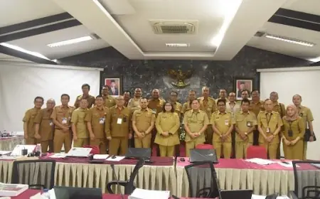 Pj Wali Kota Kediri Paparkan Laporan Evaluasi Kinerja Triwulan III