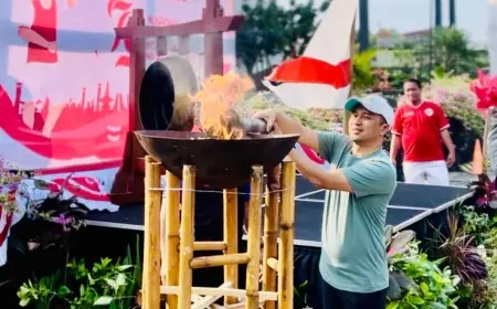 Sambut HUT Ke-79 RI, Grand Mercure Malang Mirama Resmikan Olimpiade Lomba Agustusan