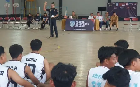 Pemkab Malang Gempur Rokok Ilegal dengan Gelar Turnamen Basket