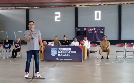 Pemanasan Jelang Porprov, Perbasi Kabupaten Malang Gelar Turnamen Bergengsi