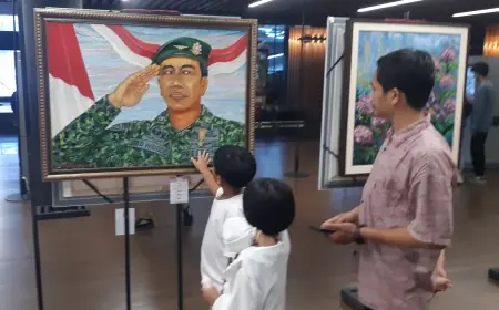 Guyubkan Perupa di HUT ke-7: IPI Gelar Pameran Lukis Akbar Bertajuk "City of Heroes"