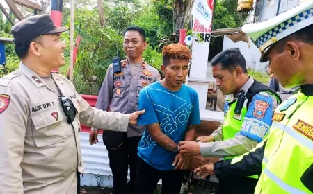 Polisi Ringkus DPO Asyik Nonton Jember Fashion Carnival