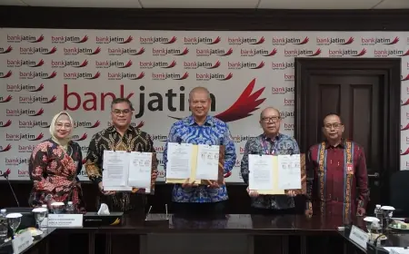 Bank Jatim Teken MoU dengan KBI dan KPBI Perluas Sinergitas Kerja Sama Dua Entitas