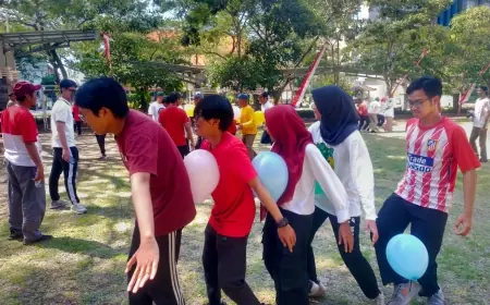 Unair Rayakan HUT ke-79 RI, Gelar Lomba Tandai Semangat Kebersamaan Antar Sivitas Akademika Tetap Solid