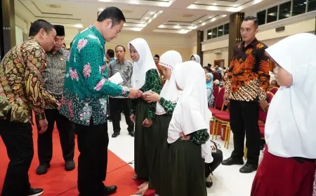 Gebyar HAN 2024 , Pak Yes Teken MoU Perlindungan Hak Anak di Lamongan
