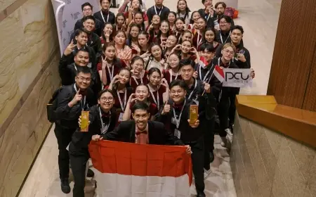 PCU Choir Raih Tiga Gelar di 8th Singapore International Choral Festival 2024