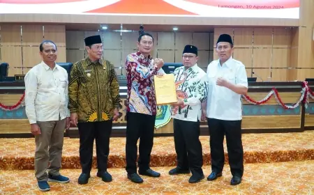 Poin Penting Raperda Perubahan APBD 2024 Lamongan Disetujui
