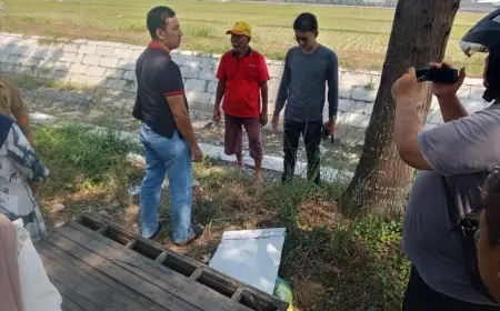 Warga Jombang Geger Penemuan Mayat Bayi Dalam Kantong Plastik